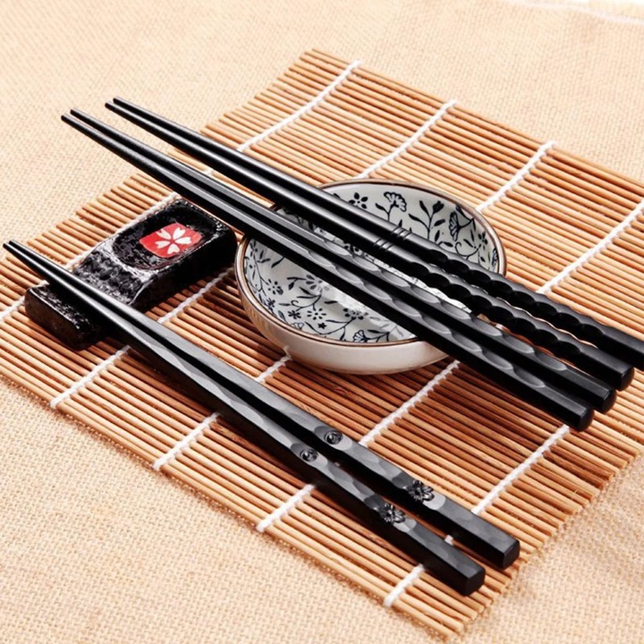 Set betisoare japoneze, aliaj, antiderapant, 22x25cm