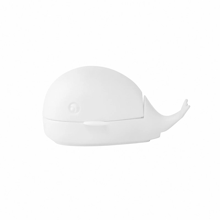 Perie de spalat unghii si haine, maner, 12.5x8.2x6.5cm, plastic, alb