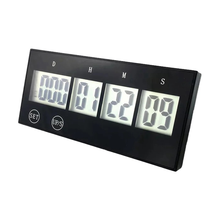 Timer numaratoare inversa 999 zile, plastic, 10x5x1.5cm