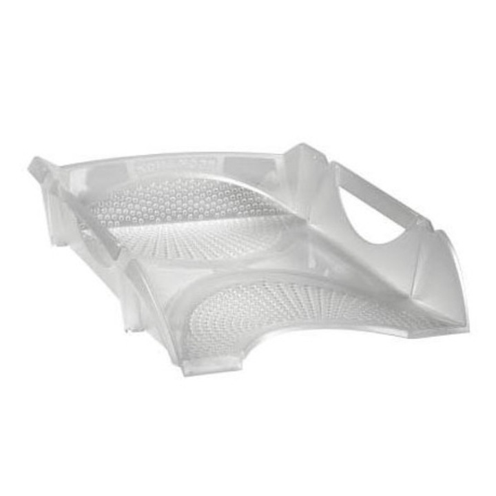Set 2 x Tavite din Plastic pentru Documente, Transparent