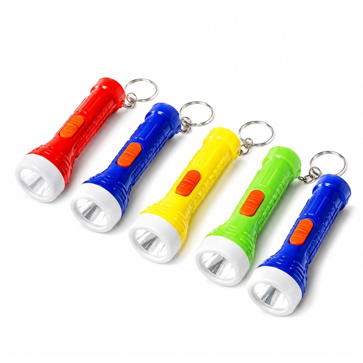 HOZRO 5 db-os hordozható LED lámpa szett, többszínű, 10x5cm