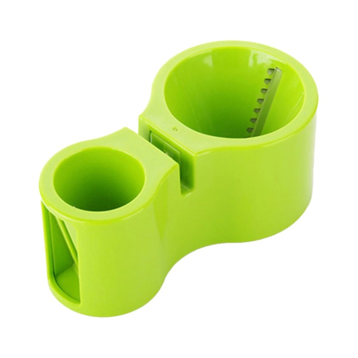 Set ustensile bucatarie plastic, razatoare si feliator legume, mic, multicolor