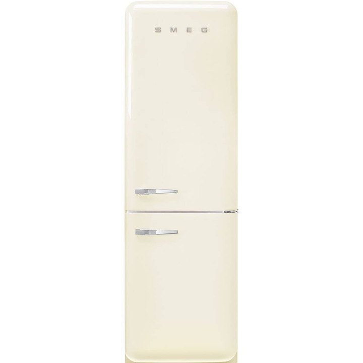 Combina Frigorifica Smeg 50's Style FAB32RCR6 Total No Frost 331L Clasa C H 196.8CM Crem