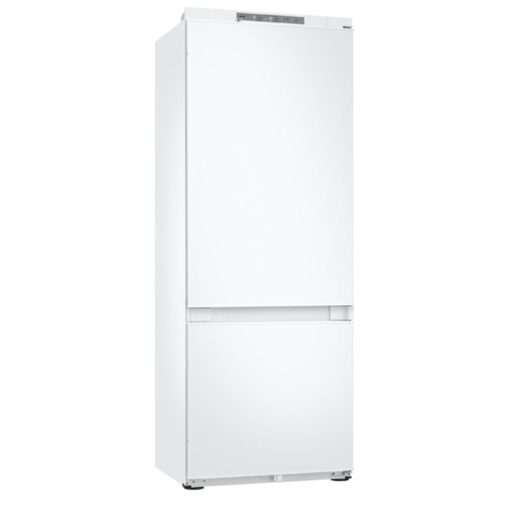 Combina frigorifica incorporabila Samsung BRB38G705DWWEF, 389 l, Clasa D, No Frost, Twin Cooling Plus™, SpaceMax™, Metal Cooling, Optimal Fresh+, SmartThings Wi-Fi, AI Energy Mode, Alb