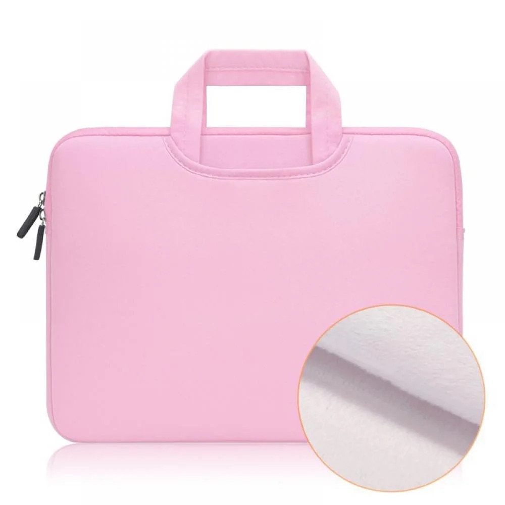 Husa laptop ZYBLSSBB 15,6 inch roz subtire usoara multifunctionala