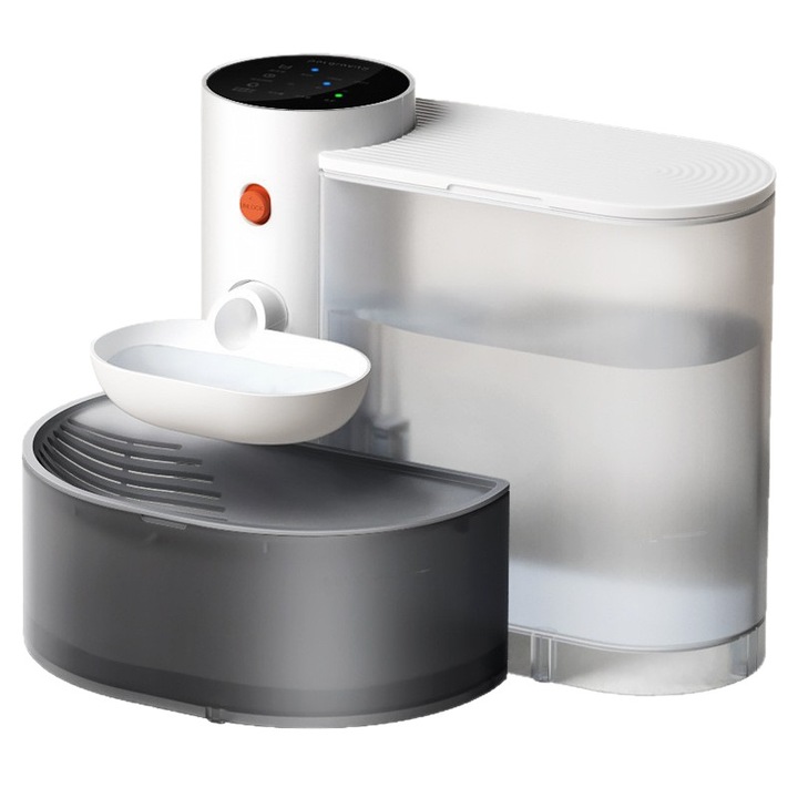 Adapatoare pisici ZYBLSSBB sistem automat, capacitate 3L, transparent, fara fir