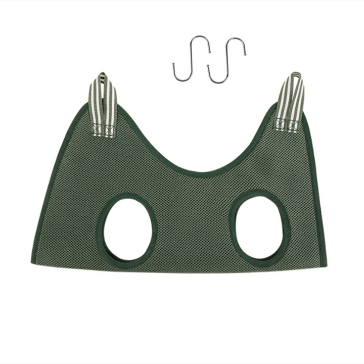 Ham pentru ingrijirea animalelor, marimea S, material rezistent, verde