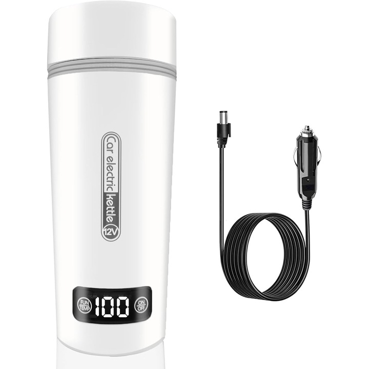 Foarfece electrice fara fir, 2 lame interschimbabile, alb, 2500mAh, 90min autonomie