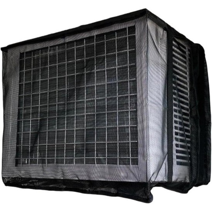 Légkondicionáló készülék védőburkolata, kültéri burkolat, légáteresztő háló, 53x40x38cm