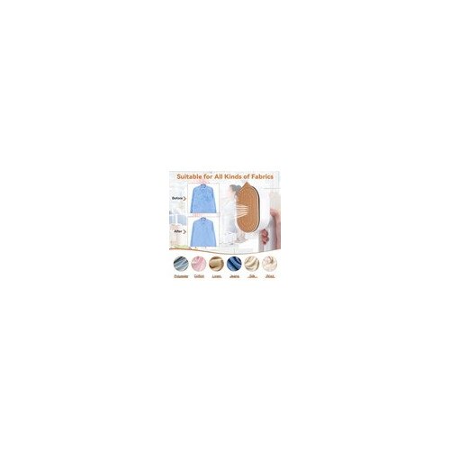 Fier de calcat portabil, mini, alb, 180° reglabil, compact
