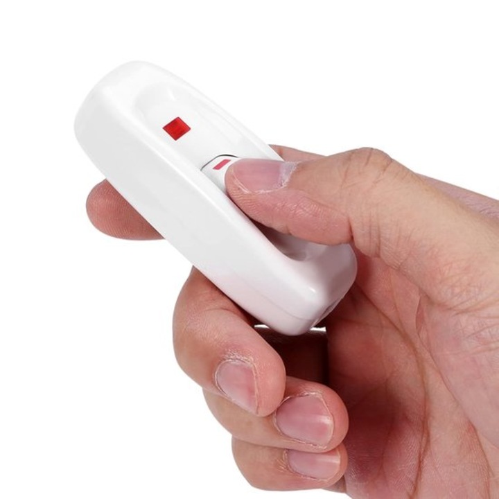 Inline kapcsoló LED-del, fehér, 7x2.3cm