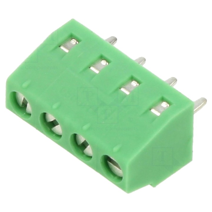 Conector PCB PHOENIX CONTACT 1727036, 4 pini 3, 81mm, 17, 5A 200V