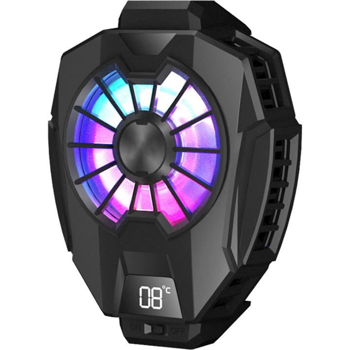 Purificator aer portabil cu ioni negativi, reglabil, alb, 12.7cm
