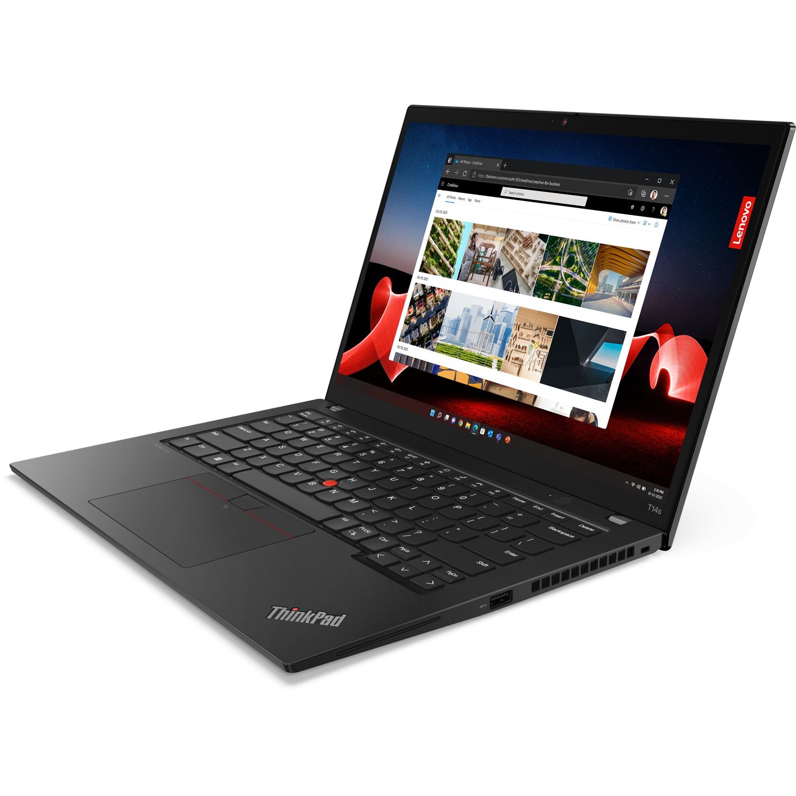Laptop Lenovo ThinkPad T14s Gen 4 (Intel), 14" WUXGA IPS Touch Screen, Intel Core i7-1365U 10-core, 32 GB DDR5, 2TB SSD m2 PCIe, Intel Iris Xe Graphics, Windows 10 Pro, Carbon Aluminium Case 1.25 kg Black
