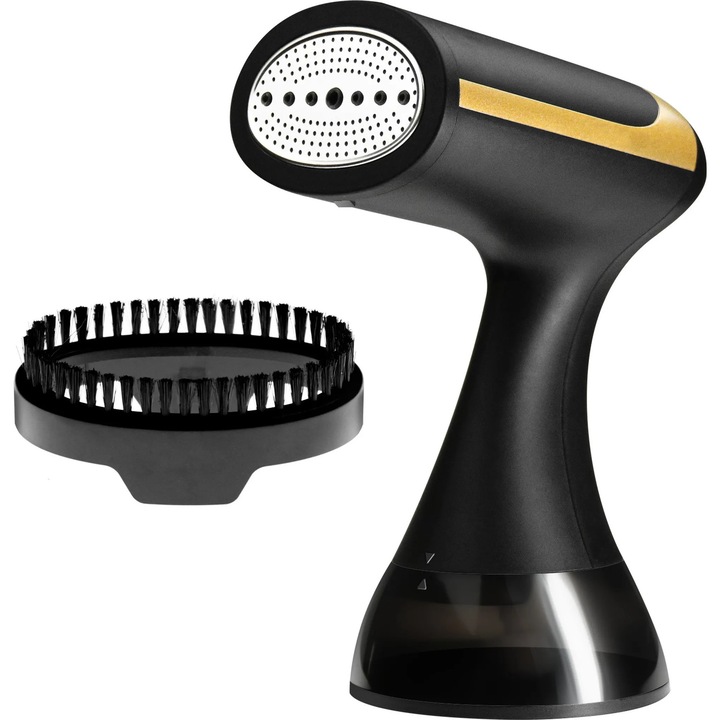 Fier de calcat cu abur portabil 1500W, rezervor 300ml, cablu 1.5m, compact