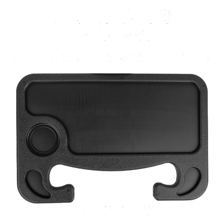 Suport auto multifunctional pentru volan, pliabil, negru, 40x30cm
