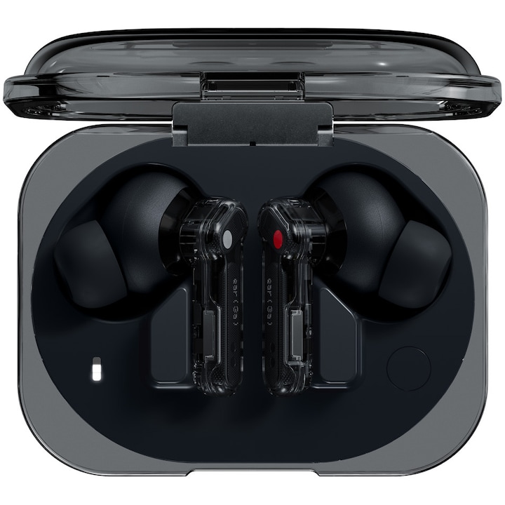 Casti In-Ear Nothing Ear (3a), True Wireless, ANC, Bluetooth, Hi-Res LDAC, Autonomie 42h, Dual Connection, IP55, Black