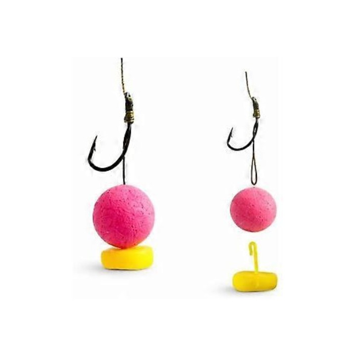 Accesorii monturi set 50 buc bait stops multicolor