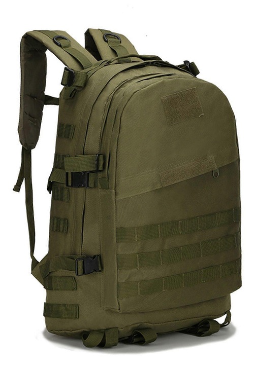 Taktikai kültéri molle hátizsák, nagy kapacitású, multigrid, Oxford, 33x18x46cm