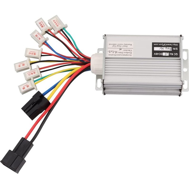 Controler viteza 48V 1000W pentru trotineta electrica bicicleta triciclu, negru