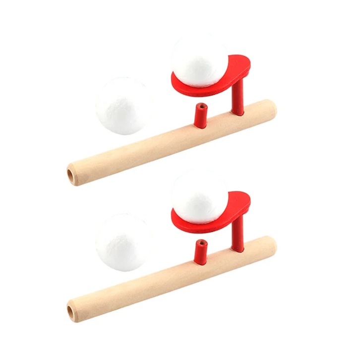 Jucarie echilibru lemn set 15x5.5x4cm multicolor