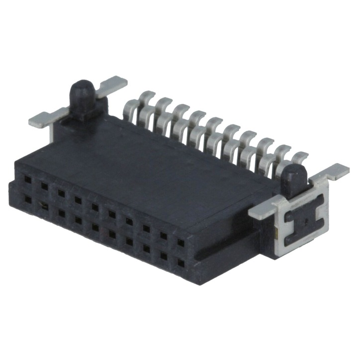 Conector PCB-PCB Mama 20 PIN 1, 27mm Har-flex 2, 3A 55-125°C