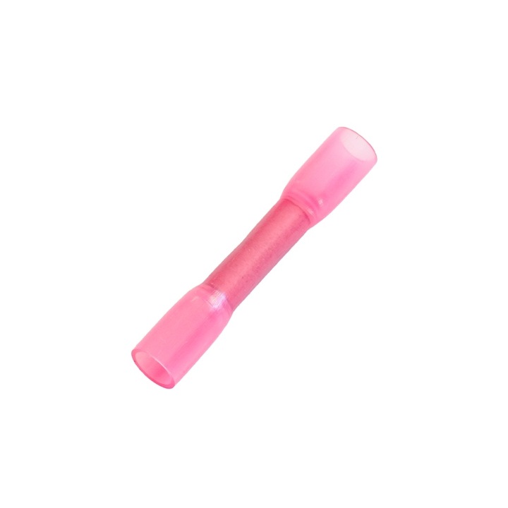 Készlet 100 piros zsugorcső 4mm