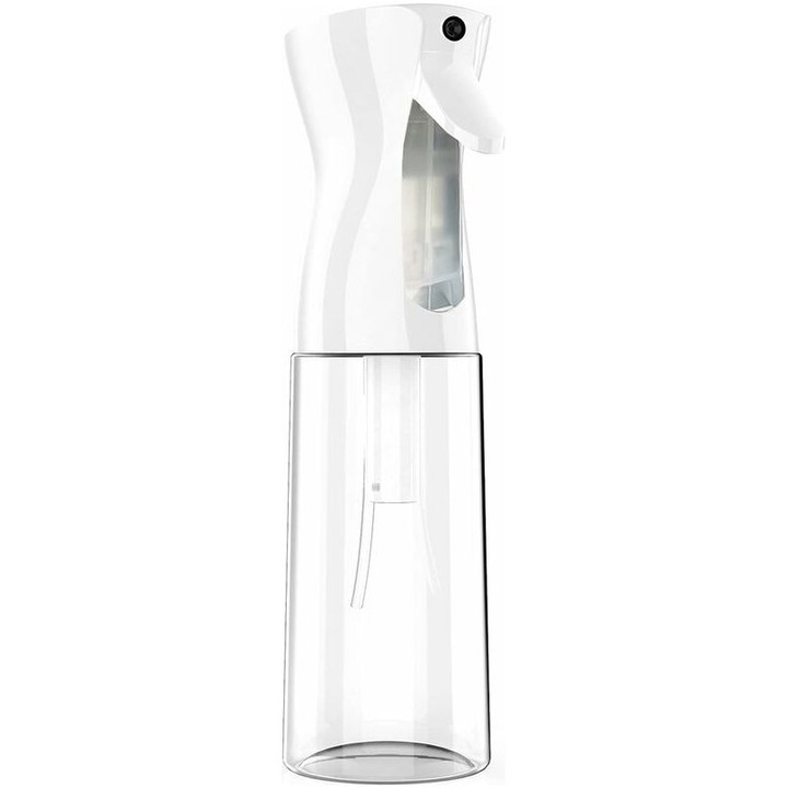 Sticla pulverizator 300ml, pulverizare continua, plastic durabil, transparent