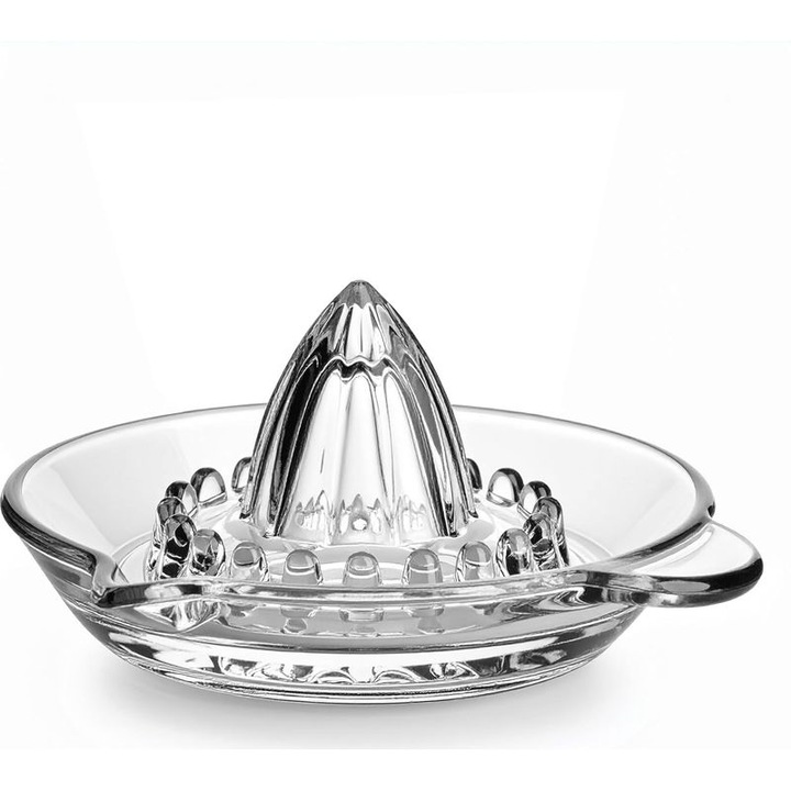 Storcator manual citrice, sticla transparenta, 14.2cm