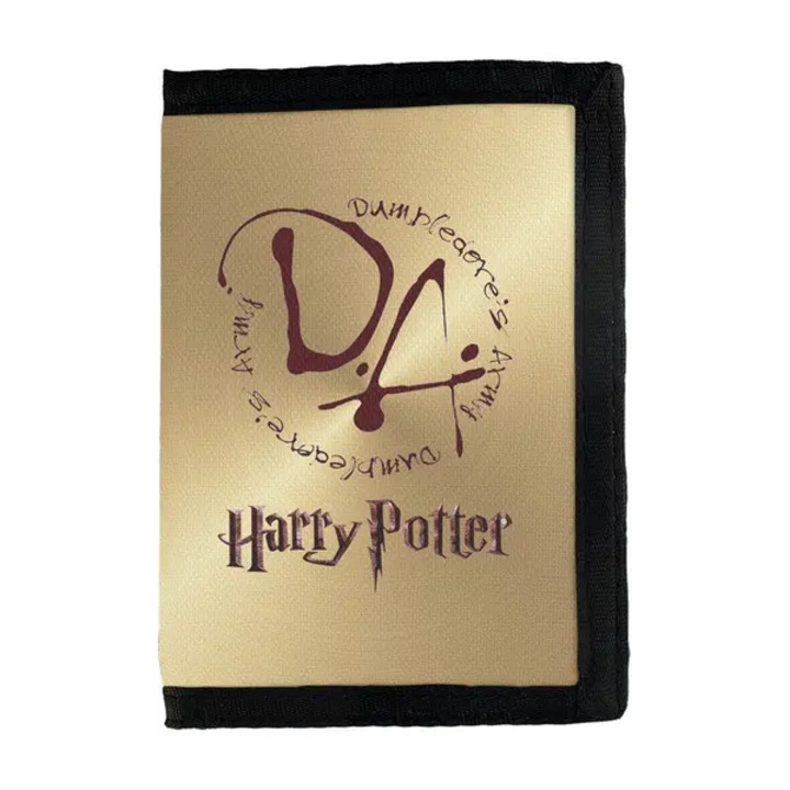 Harry Potter Dumbledore's Army pénztárca, Oxford poliészter, fekete, 12.5x9cm