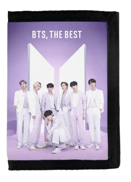 Портфейл K-pop BTS 2021 многоцветен 12.5x9см