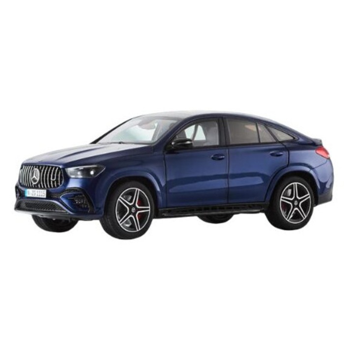 Mercedes-Benz AMG GLE 53 Coupe 1:18 modellautó, kék, gyanta