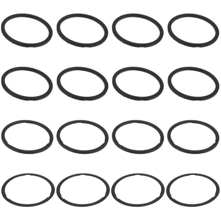 Set 16 saibe plastic pentru butuc Shimano 35x41mm negru