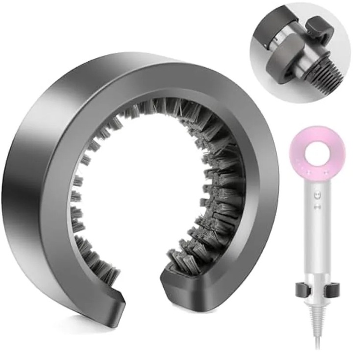 Hajszárító szűrőtisztító kefe, Dyson Supersonic kompatibilis, fehér, univerzális