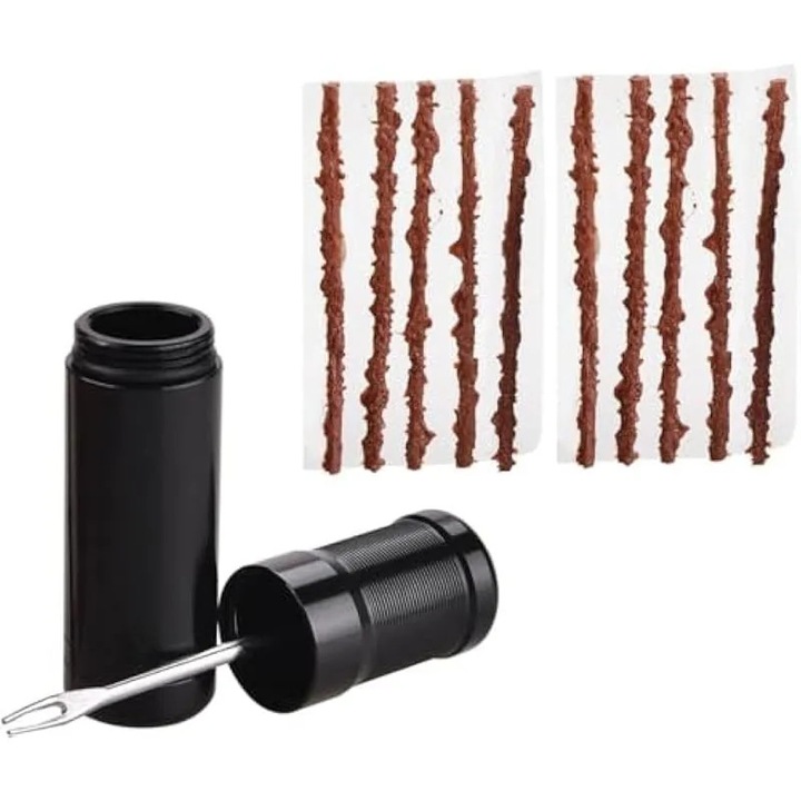 Kerékpár tubeless gumiabroncs javító készlet, 10 szalag, 7x1.5cm