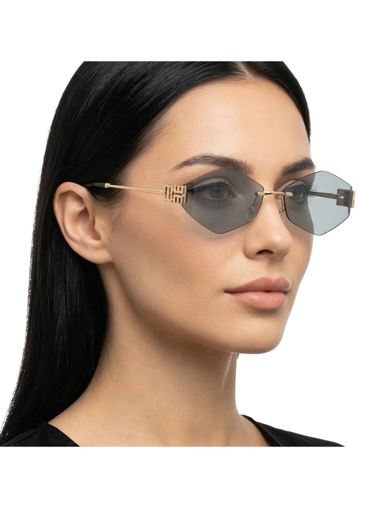 Ochelari de soare Aurora Prisma negru / auriu