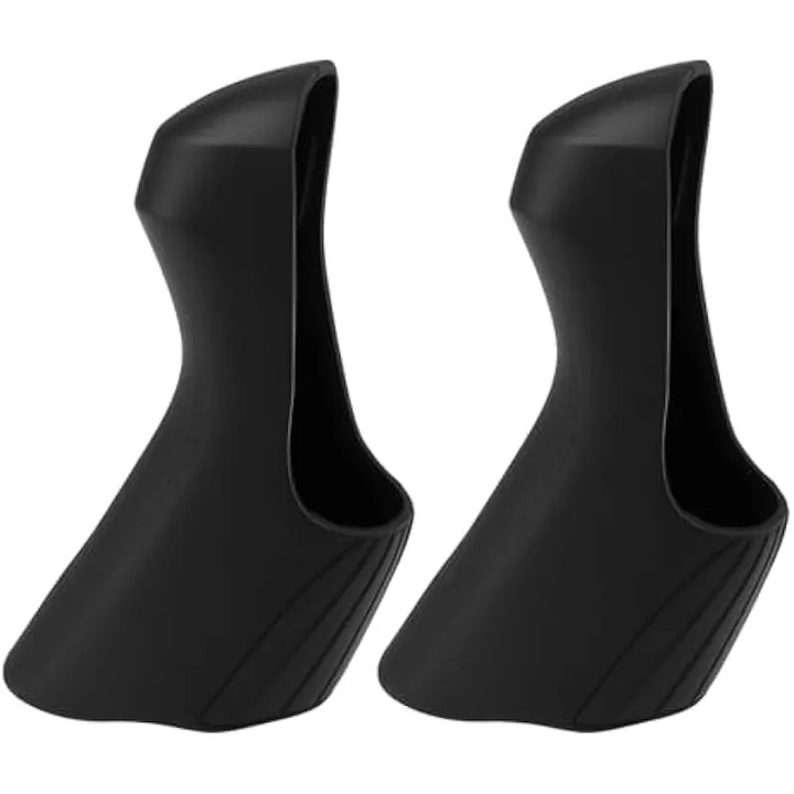 Fekete szilikon fékkar burkolat szett Shimano Ultegra ST-R8000 ST-R7000 fékkarokhoz
