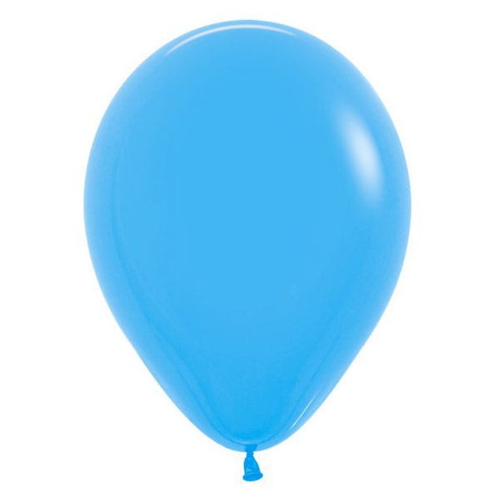 Pasztell kék latex lufik 12 inch, 6 db-os szett