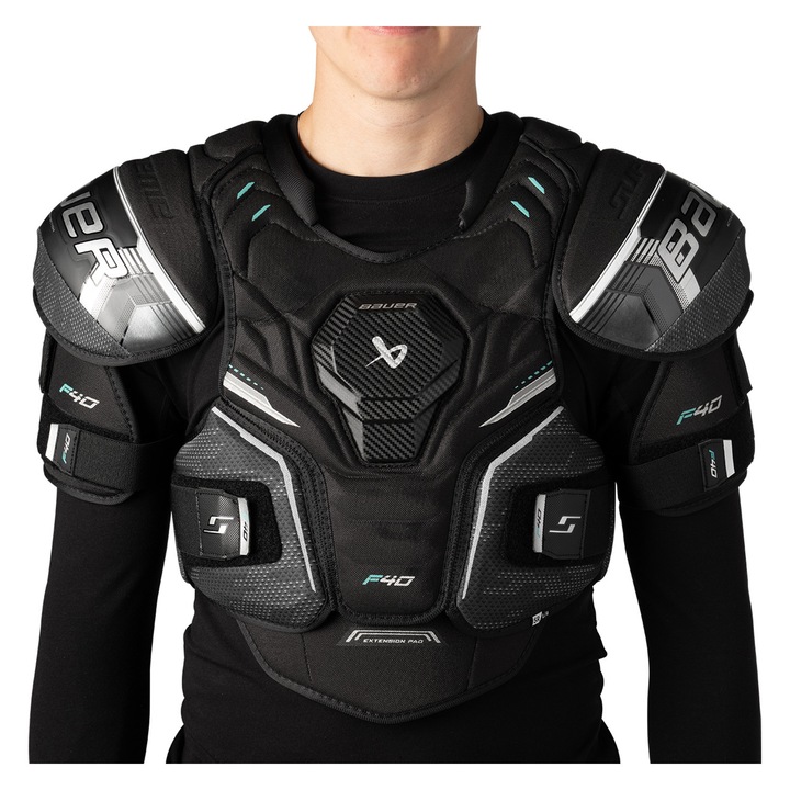 Aparatori umeri Bauer Supreme F40 SR protectie confort marime L