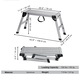 Scara tip platforma, portabila si pliabila, Aluminiu, 2 x treapta, max 150 kg, Inaltime 51 cm, anti-derapanta