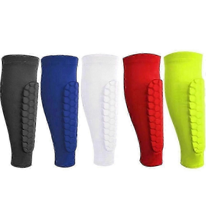 Aparatori tibie si gambe, protectie completa, rosu, XL