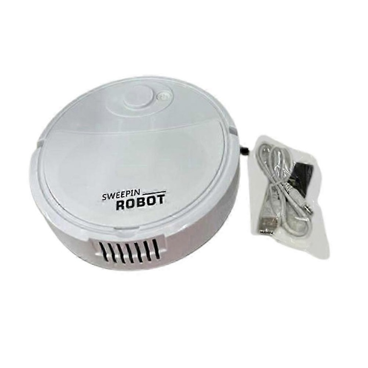 Robot aspirator multifunctional 3-in-1, alb, 5.4cm