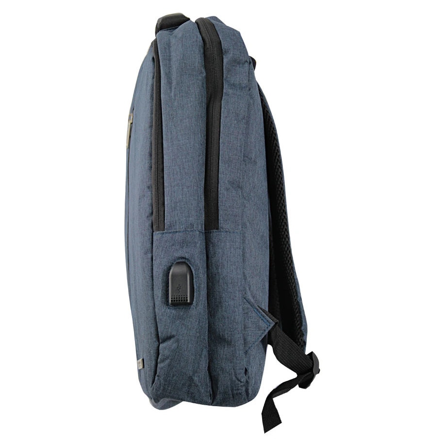 Rucsac laptop TARANTO 15.6", Elegant si Functional, Protectie Schocuri, Poliester 300D, Negru