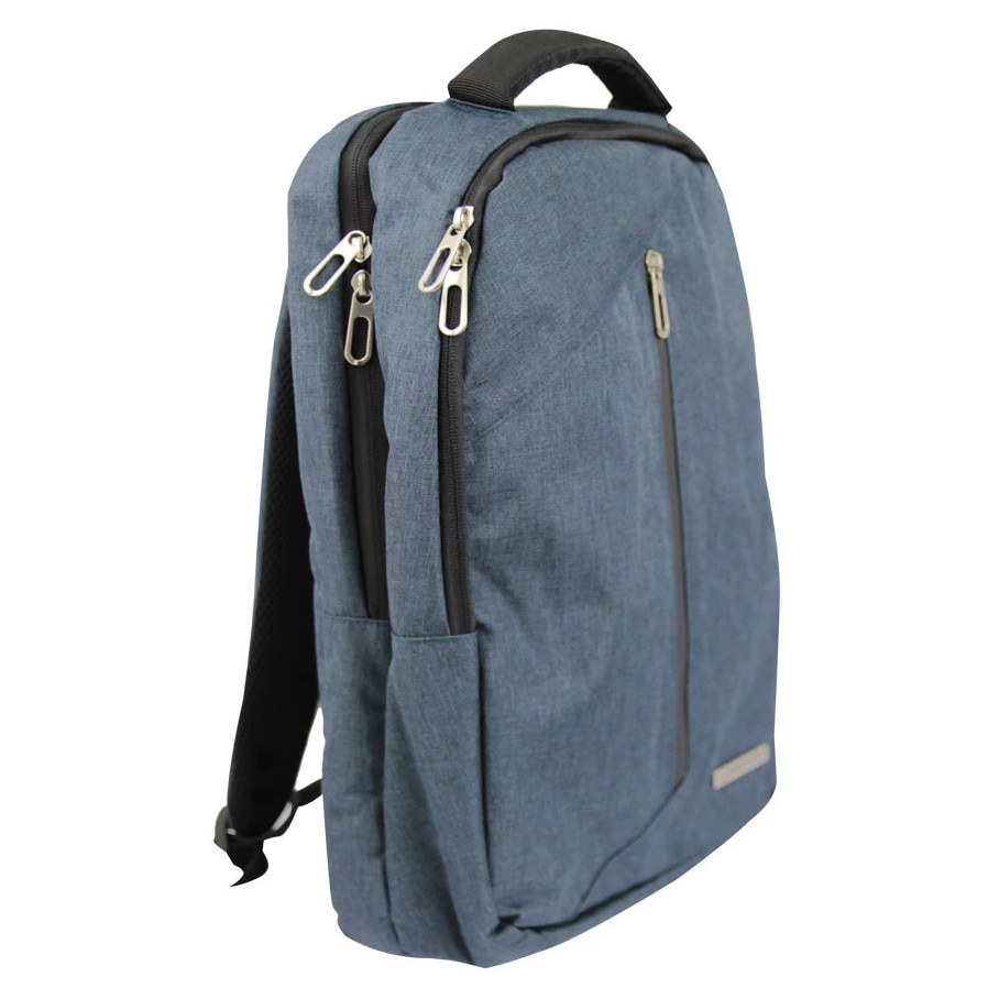 Rucsac laptop TARANTO 15.6", Elegant si Functional, Protectie Schocuri, Poliester 300D, Negru