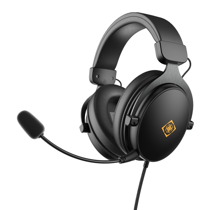 Casti gaming Deltaco GAM-190 microfon negru 20Hz-20kHz 20Ohm