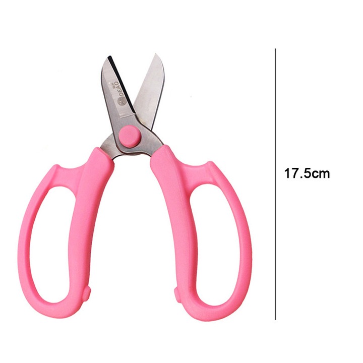Ergonomikus kerti olló, többszínű, 20 cm