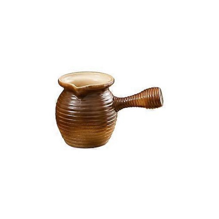 Kerámia teáskanna 700ml, infúziós szűrővel, fehér, 19.8x12.5x9.5cm