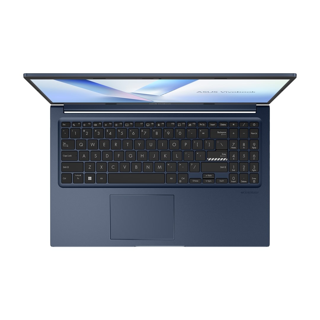Laptop ASUS VivoBook 15, 15.6" Full HD, Intel® Core™ 7 150U pana la 5.4 GHz, 16 GB RAM DDR4, 512 GB SSD, Intel® Graphics, Windows 11 Home, Quiet Blue 512 GB