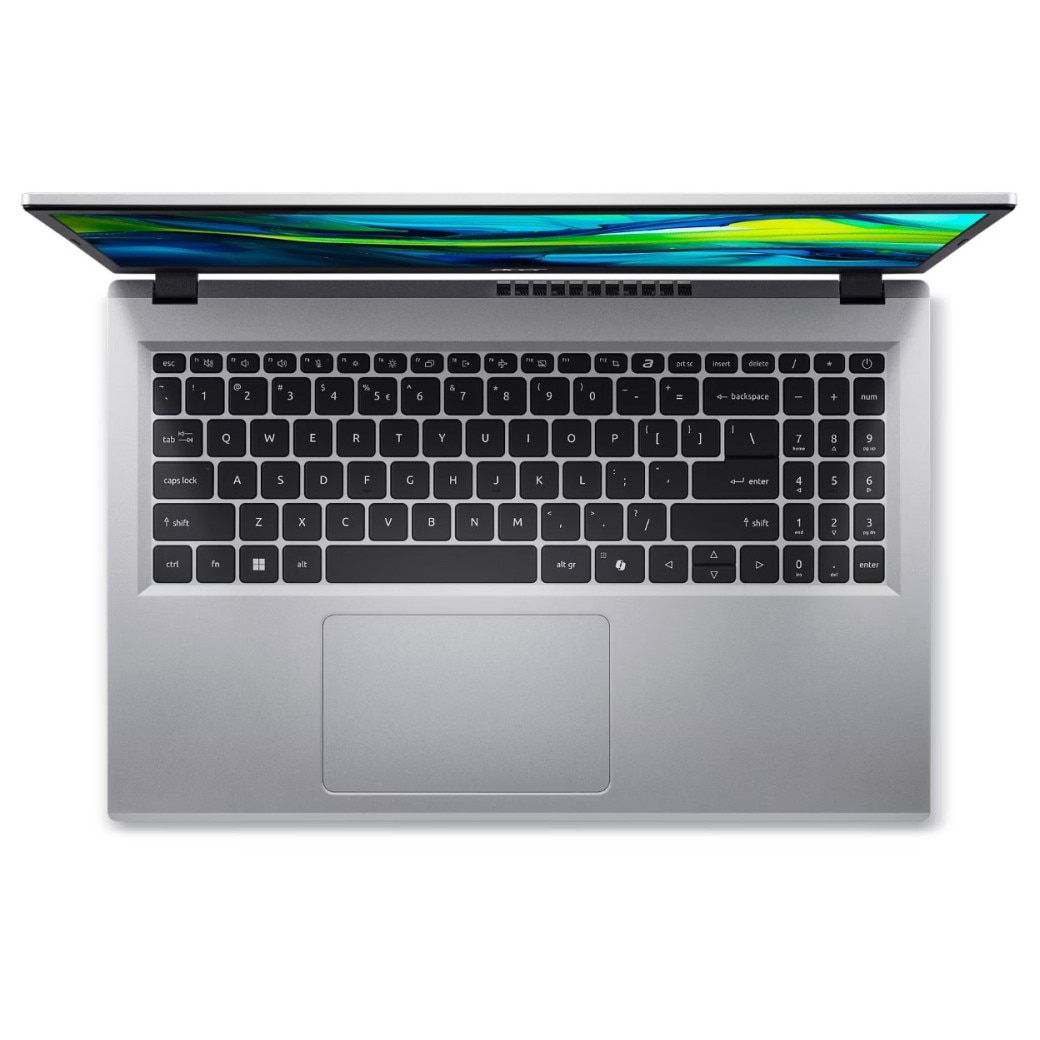 Laptop Acer AG15, 15.6" Full HD Touchscreen, AMD Ryzen™ 5 7520U pana la 4.3 GHz, 8 GB RAM DDR5, 512 GB SSD, AMD Radeon, Windows 11 Home, Pure Silver 512 GB