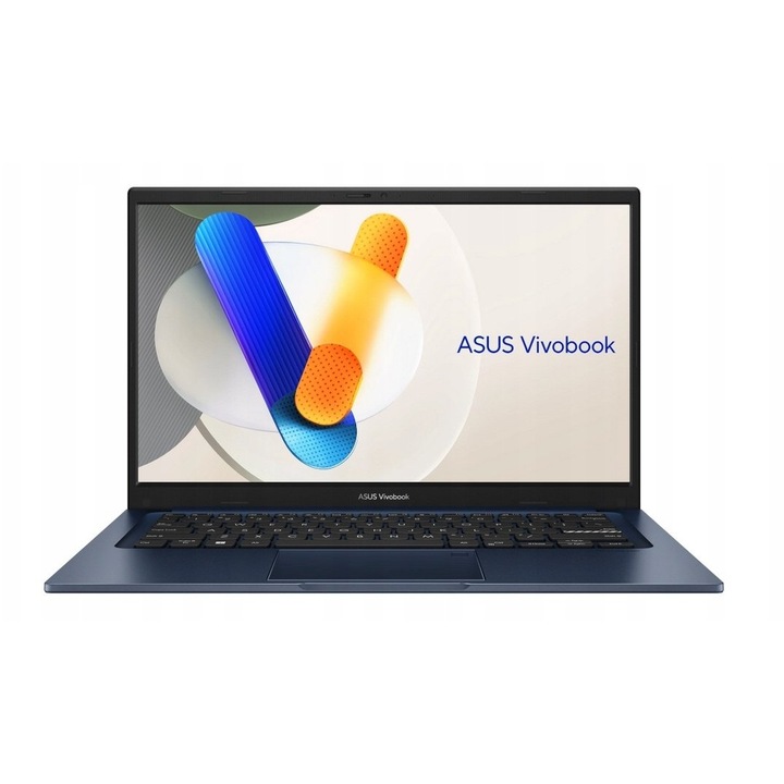 Laptop ASUS Vivobook 14, 14" Full HD érintőképernyő, Intel® Core™ i5 120U akár 5 GHz, 16 GB RAM DDR5, 512 GB SSD, Intel® Graphics, Free Dos, Quiet Blue 512 GB